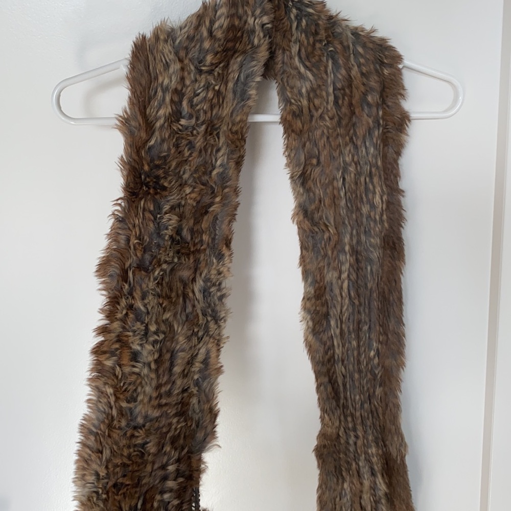Rabbbit Fur scarf
